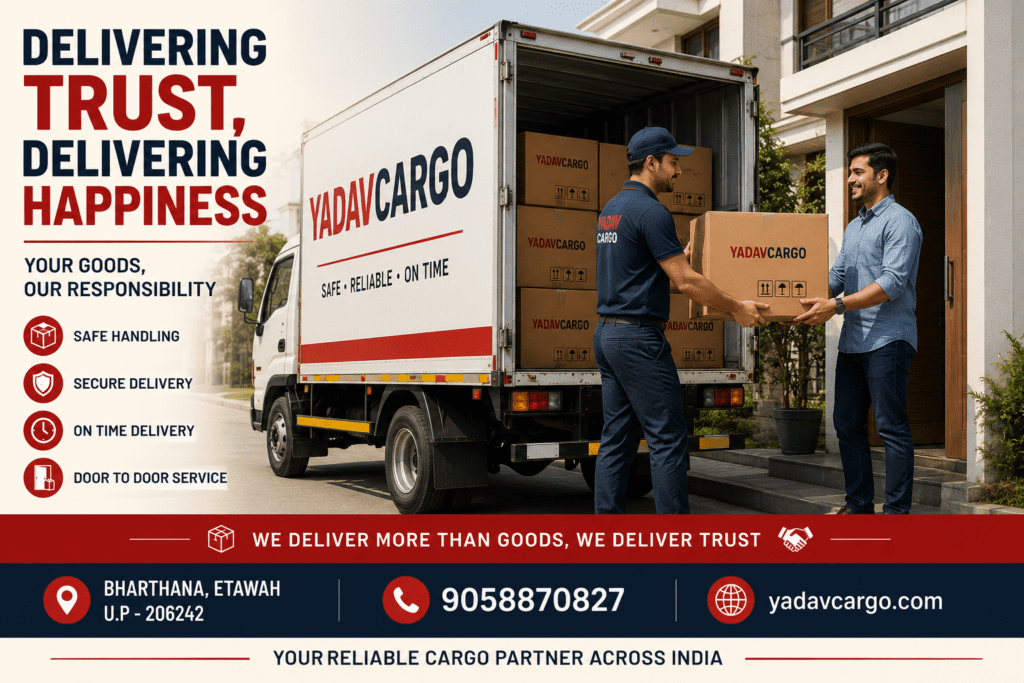 truck transport services delivery by yadav cargo
